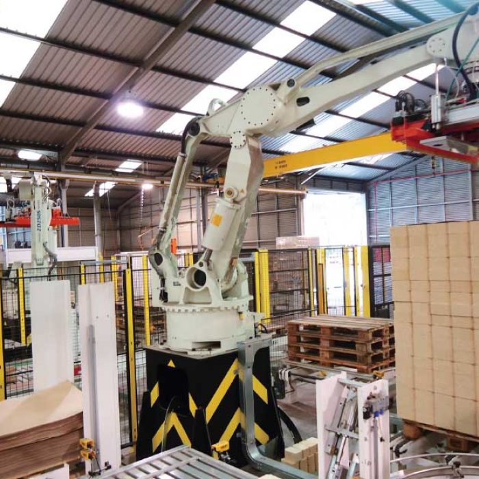 SINGLE-OPENING PALLET BLOCK PRESS